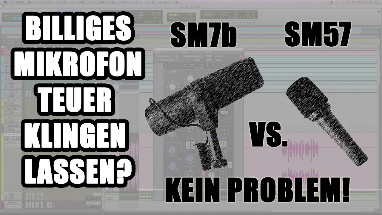 Shure SM57 vs SM7b
